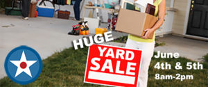yard sale Lowry